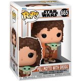 Funko Pop: Star Wars: The Mandalorian Peli Motto With Grogu - Yeşil