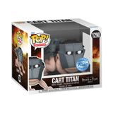 Funko Pop! Super Cart Titan Nº1290 – Attack on Titan | Specialty Vinil Figür Koleksiyon | Özel Sürüm