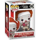 Funko Pop Television 1852 Welcome To Derry Bob Gray As Pennywise Figür
