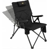 Funky Chairs Comfort 3 Kademeli Katlanabilir Kamp Sandalyesi - Siyah Konforlu Sünger Dolgulu Tasarım