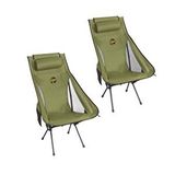 Funky Chairs Sky Ultralight Katlanabilir Kamp Sandalyesi Haki 2 Adet