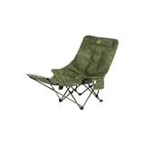 Funky Chairs Stella 4 Kademeli Ayarlanabilen, Ayak Uzatmalı, 500 gr Elyaf Dolgulu,Bardaklıklı, Eşya Cepli, Taşıma Çantalı, Yatabilen Portatif Şezlong Tipi Plaj Kamp Bahçe Sandalyesi