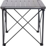 Funky Chaırs Titanium Katlanabilir Çantalı Alüminyum Kamp ve Piknik Masası - Küçük (51X51X45) - Siyah