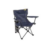 Funky Chairs V2 Lacivert Lüks Kamp Sandalyesi | 16 mm çapında 1 mm et kalınlığında güçlendirilmiş demir boru