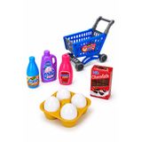 FunkyCraft Oyuncak Market Arabası Alışveriş Seti Market Oyuncağı Süpermarket Oyun Seti Oyuncak Alışveriş Sepeti
