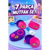 FunkyCraft Oyuncak Mutfak Seti Çocuk Evcilik Oyuncağı Tencere Tava Seti Mini Mutfak Oyuncağı
