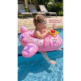 Funlas 0-5 yaş Deniz simidi oturaklı modeli kornalı direksiyon oyuncaklı deniz simidi