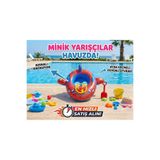 Funlas 0-5 yaş Deniz simidi oturaklı modeli kornalı direksiyon oyuncaklı