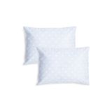 Funna Baby Yastık Kılıfı Seti - Puanlı - Mavi - 45 x 35 cm