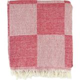 Funndy Dama Desenli Peştamal Plaj Havlusu SUMMER 70x155 Cm - Kırmızı - 70 x 155 cm