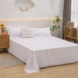 Funndy Düz Çarşaf 57 Tel Akfil Kumaş (3 Farklı Ebat - 9 Farklı Renk) - 160 x 240 - Beyaz