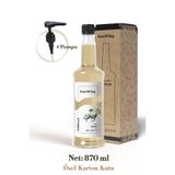 Fun'N'Joy Vanilya Aromalı Kahve Şurubu 870 ml, Pompa Hediyeli
