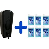 Funny 6 Adet/ 1 L Köpük Sabun Kartuşu + Dispenser - Siyah