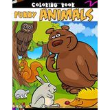 FUNNY ANIMALS - COLORING BOOK