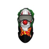 Funny Balaklava, Su İtici özellikli(DWR) Baskılı Snowboard, Kayak, Motosiklet, Bisiklet Kar Maskesi (MASFB001, Tek Beden)