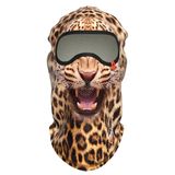 Funny Balaklava, Su İtici özellikli(DWR) Baskılı Snowboard, Kayak, Motosiklet, Bisiklet Kar Maskesi (MASFB015, Tek Beden)