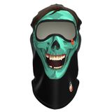 Funny Balaklava, Su İtici özellikli(DWR) Baskılı Snowboard, Kayak, Motosiklet, Bisiklet Kar Maskesi (MASFB017, Tek Beden)