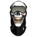 Funny Balaklava, Su İtici özellikli(DWR) Baskılı Snowboard, Kayak, Motosiklet, Bisiklet Kar Maskesi (MASSK001, Tek Beden)