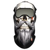 Funny Balaklava, Su İtici özellikli(DWR) Baskılı Snowboard, Kayak, Motosiklet, Bisiklet Kar Maskesi (MASSK003, Tek Beden)