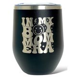 Funny Bone Drinkware Erkek Anne Kadınlar İçin Hediyeler - In My Boy Mom Era Premium Yalıtımlı Şarap Bardağı Bardak - Erkek Anne Erkek Annesi İçin Noel Hediyeleri - Yeni Anneler İçin Anneler Günü