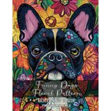 Funny Dogs Floral Pattern Coloring Book: Calm and Creativity Meet In 50+ Pages Featuring Beagle, Dalmatian, Labrador, and More For Women Girls
