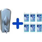 Funny Gri 6 Adet 1 lt Köpük Sabun Kartuşu ve Dispenser
