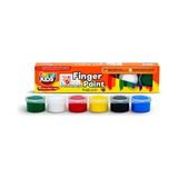 funny kids parmak boyası 6 x 15ml sıralı set 3300 - Yok
