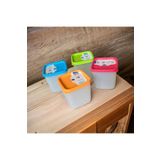 Funny Life 4 Adet Mini Alaska Nofrost Saklama Kabı Derin Dondurucu 380ml