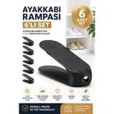Funny Life 6’lı Ayakkabı Rampası Düzenleyici Raf İçi Yer Tasarruflu Ayakkabı Organizer Seti