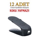 Funny Life Gondol Ayakkabı Rampası 12 Adet 1.sınıf Dolap Içi Ayakkabı Düzenleyici Kokusuz Organizer