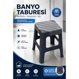 Funny Life Kaydırmaz Banyo Taburesi Yeni Tasarım Plastik Çok Amaçlı Tabure Duş Oturağı Suya Dayanıklı