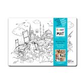 Funny Mat 1008 İstanbul Boyama Sayfası - Akademi Çocuk Yayınevi
