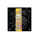 Funny Mat - Black Uzay (Tebeşirli) Akademi Çocuk Kolektif