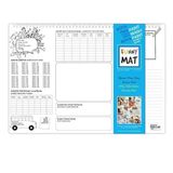 Funny Mat Çalışma Masam My Desk Küçük Boy 33.5x48 cm Boyanabilir Aktivite Örtüsü