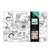 Funny Mat Korsanlar 33.5x48 cm Boyanabilir Aktivite Örtüsü