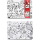 Funny Mat Prenses ve Oyun Bahçesi İkili Set / Akademi Çocuk / 8681379341387