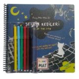Funny Mat Şehrin Kedileri Kalemli Mini Set