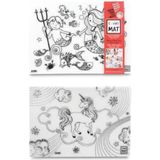 Funny Mat Unicorn ve Deniz Kızı İkili Set / Akademi Çocuk / 8681379341462