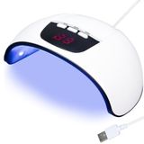 FUNSHOWCASE LED UV Lamba 54 W Reçine Kürleme Işığı, Takı Döküm Kiti, Jel Oje, 3 Zamanlayıcı Ayarı, Otomatik Sensör, USB ile Çalışır