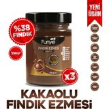 Funye Kakaolu Fındık Ezmesi - (330 Gr) x 3 Adet
