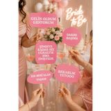 Funzee 6'lı Bekarlığa Veda Konuşma Balonu Seti | Bride To Be Fotoğraf Çekim Kartı | Kına Gecesi | Düğün