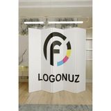 Fupe Shop Kişiye Özel Baskılı 5 Kanat Paravan Oda Bölme 559899 - Renkli - 180X180