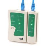 Furalis Network Kablo Tester RJ11 RJ45 İnternet Kablosu Kontrol Cihazı - CAT5/6/7/8 Ethernet Kablo Uyumlu - Ayrılabilir Remote Modül - LED Göstergeli Hatalı Bağlantı Tespiti - Hızlı/Yavaş Mod