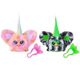 Furby Furblets Fierce & Fabulous 2'li Paket, Greenie-Meanie ve Mayıs-Mayıs 45 Sesli, 6 Yaş ve Üzeri Kızlar ve Erkekler için Elektronik Peluş Oyuncaklar, Yeşil/Siyah ve Pembe/Beyaz (Amazon'a Özel)