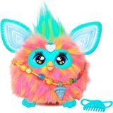 Furby Mercan Rengi Etkileşimli Pelüş Oyuncak / 15 Moda Aksesuarı Dahil / Sesle Etkinleşen Anima - Çok Renkli