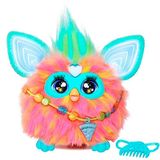 Furby Mercan Rengi Etkileşimli Pelüş Oyuncak | 15 Moda Aksesuarı Dahil | Sesle Etkinleşen Animatronik | 6 Yaş ve Üzeri Kız ve Erkek Çocuklar İçin | İngilizce versiyonu