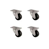 Furç Tablalı Bilyalı Teker - 28MM - Siyah HKS232 - 4 Adet TG-1395 346705