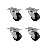 Furç Tablalı Bilyalı Teker - 32MM - Siyah HKS233 - 4 Adet TG-1395 346706
