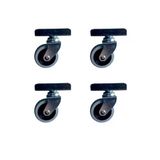 Furç Uzun-Sunta Bilyalı Teker - 20x50 - Gri - 18MM HKS184 - 4 Adet TG-1395 346693