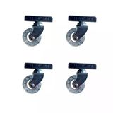 Furç Uzun-Sunta Bilyalı Teker - 20x50 - Şeffaf - 18MM HKS189 - 4 Adet TG-1395 346698